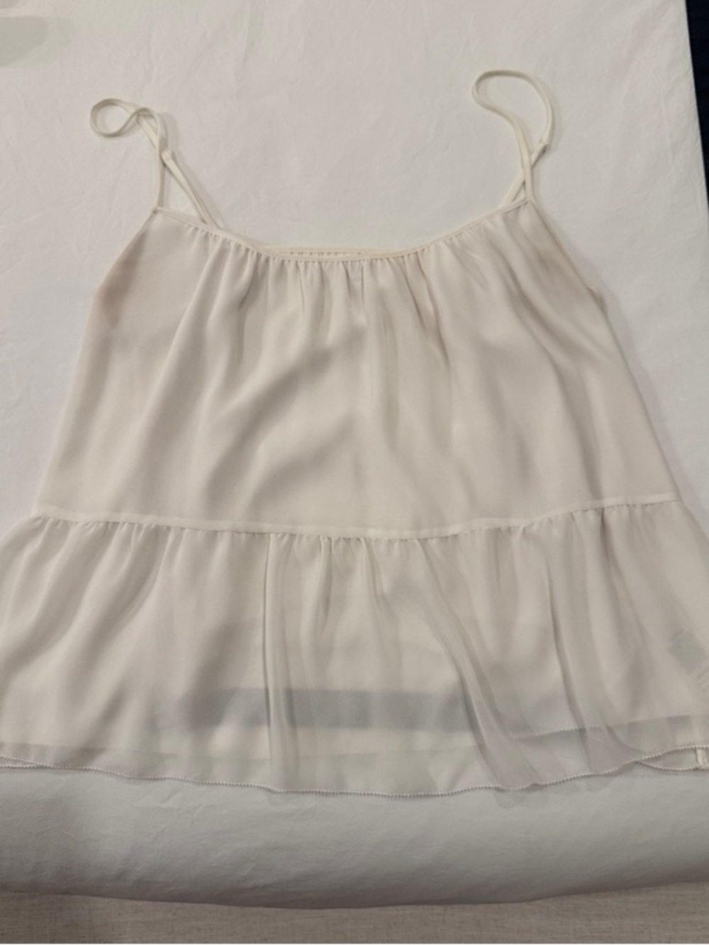 Wilfred Off-White Strappy Tank